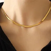 Minimalist Round Stainless Steel Necklace