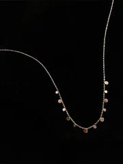 Minimalist Round Stainless Steel Necklace